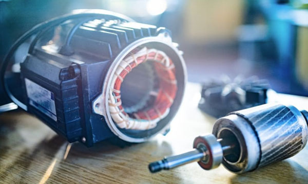 Working principle of covered pole motor